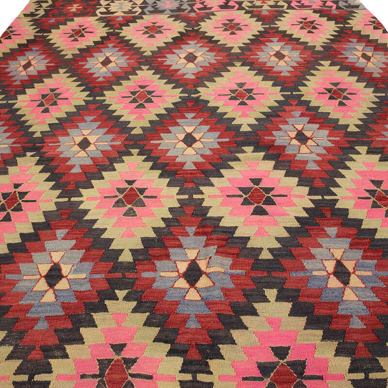 Vintage Mihalic Kilim Rug - 6' 7" x 10' 10" (79" x 130") - K0073989