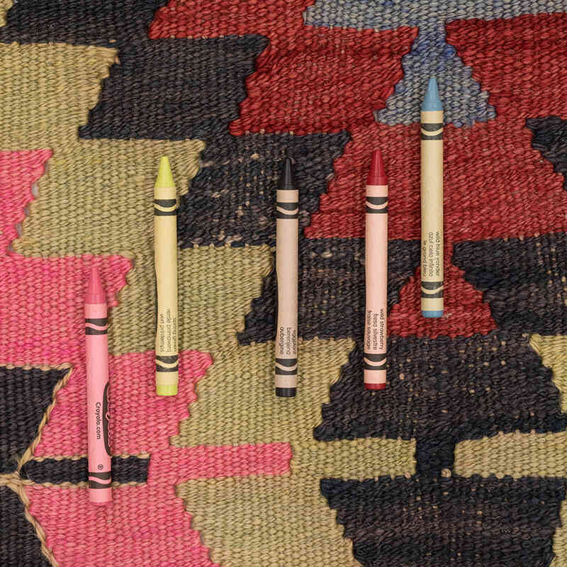 Vintage Mihalic Kilim Rug - 6' 7" x 10' 10" (79" x 130") - K0073989