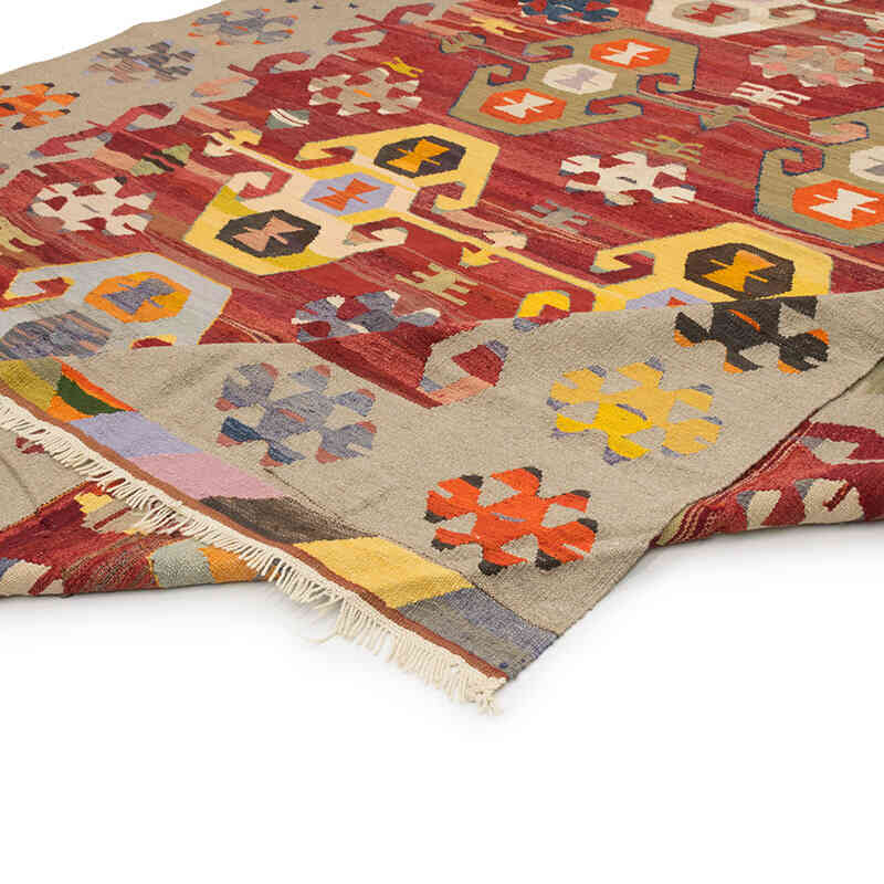 Nueva Alfombra Turca Kilim - 263 cm x 347 cm - K0073992