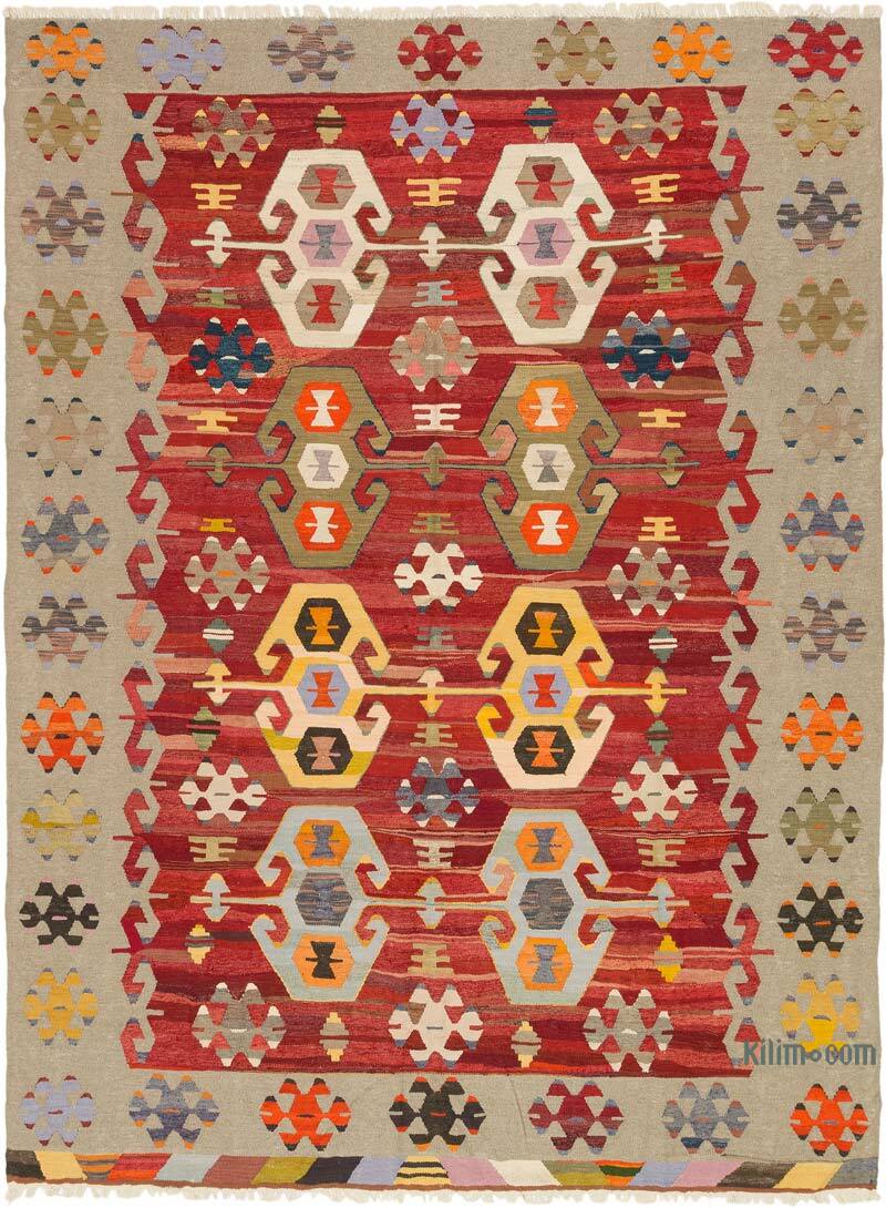 Nueva Alfombra Turca Kilim - 263 cm x 347 cm - K0073992