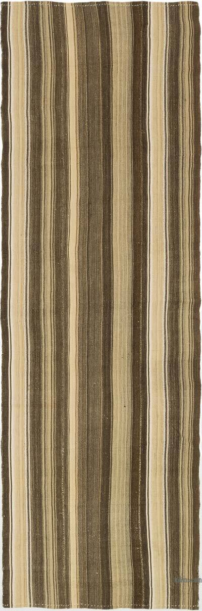 Vintage Anatolian Kilim Runner - 4' 7" x 14' 7" (55" x 175")