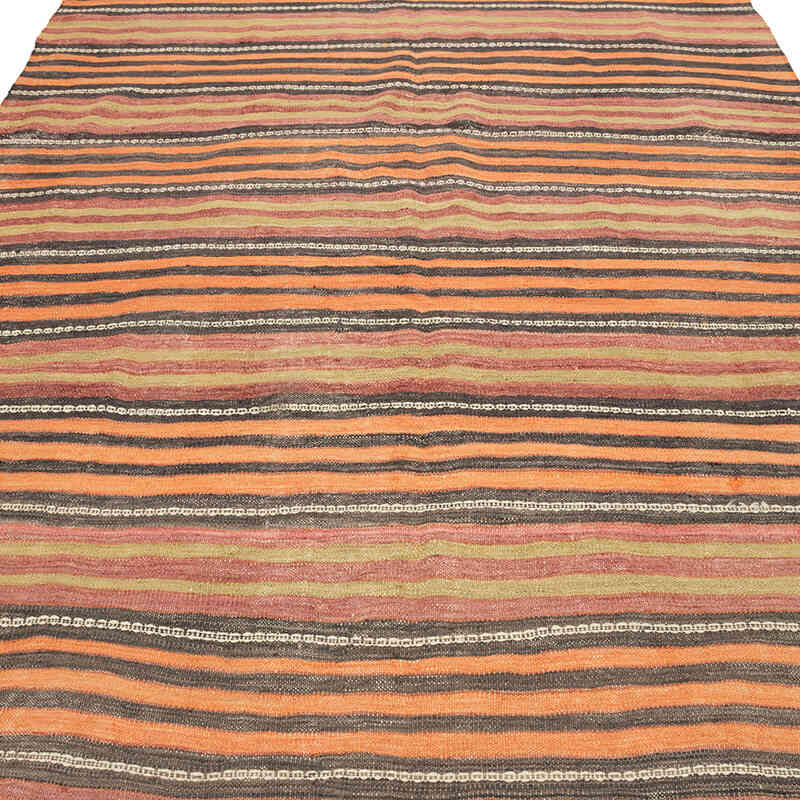 Vintage Konya Kilim Rug - 5' 5" x 9' 8" (65" x 116") - K0074010