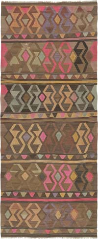 Alfombra Kars Kilim Vintage - 150 cm x 360 cm