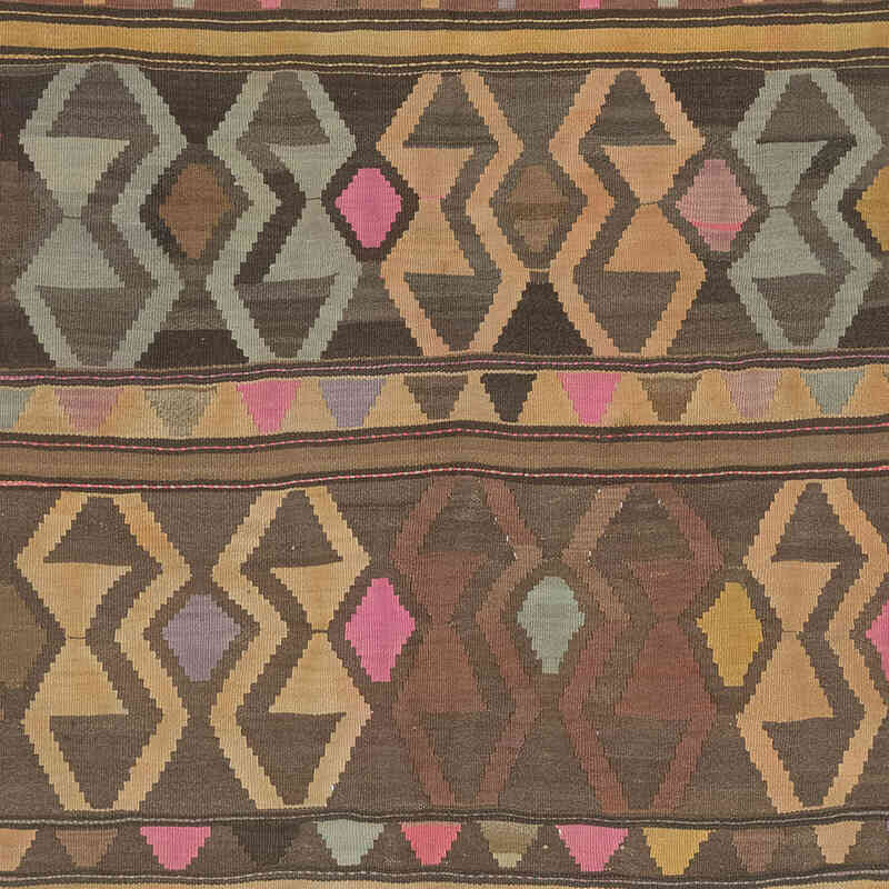 Vintage Kars Kilim Rug - 4' 11" x 11' 10" (59" x 142") - K0074011