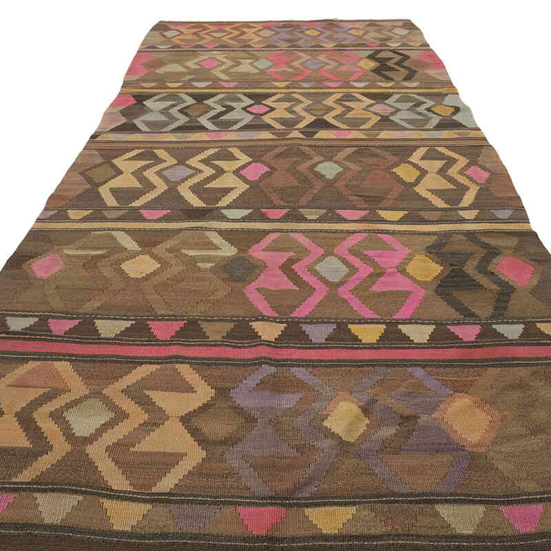 Vintage Kars Kilim Rug - 4' 11" x 11' 10" (59" x 142") - K0074011