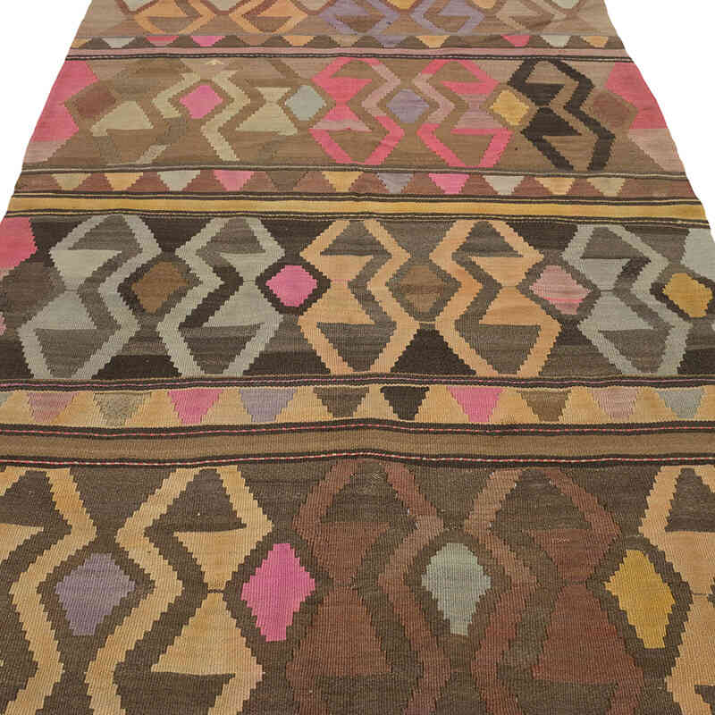 Vintage Kars Kilim Rug - 4' 11" x 11' 10" (59" x 142") - K0074011