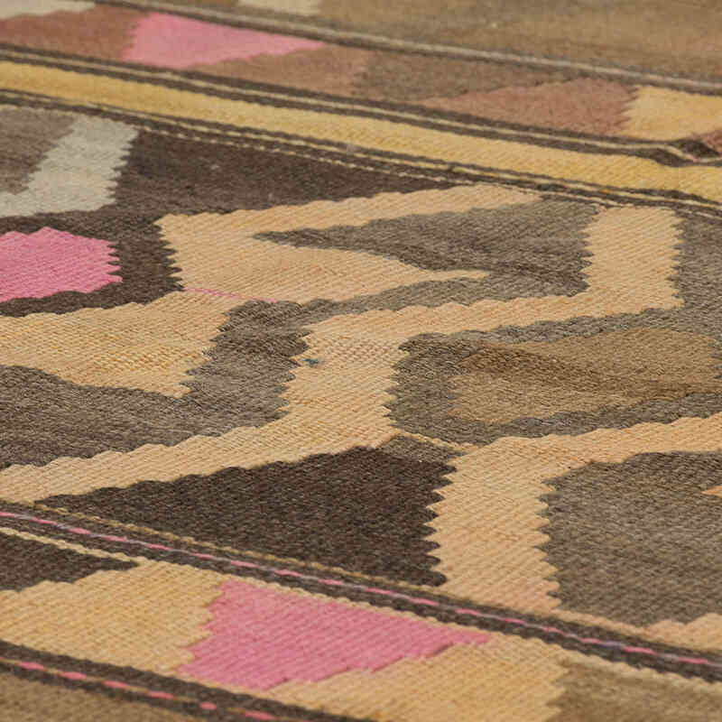 Vintage Kars Kilim Rug - 4' 11" x 11' 10" (59" x 142") - K0074011