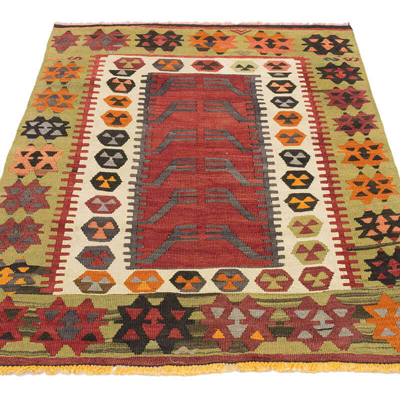 Vintage Konya Kilim Rug - 2' 11" x 4' 1" (35" x 49") - K0074013