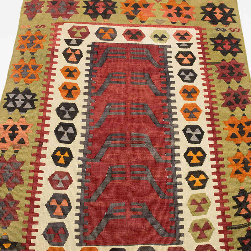 Vintage Konya Kilim Rug - 2' 11" x 4' 1" (35" x 49") - K0074013