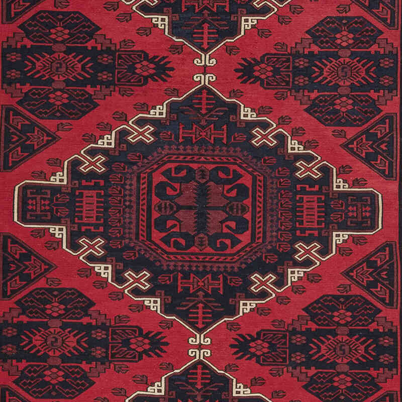 Vintage Kafkas Sumak Kilim - 203 cm x 400 cm - K0074023