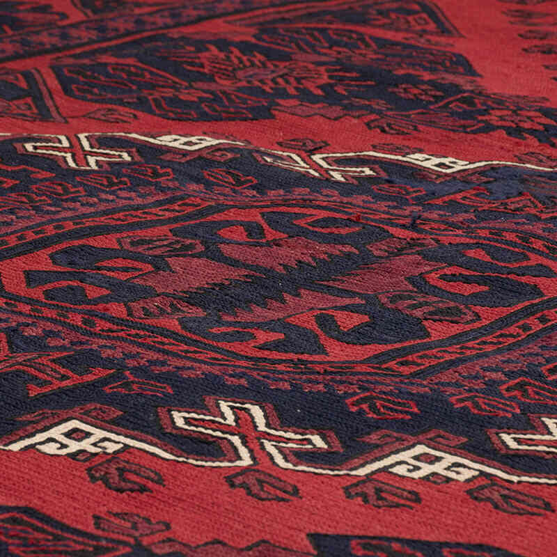 Vintage Kafkas Sumak Kilim - 203 cm x 400 cm - K0074023