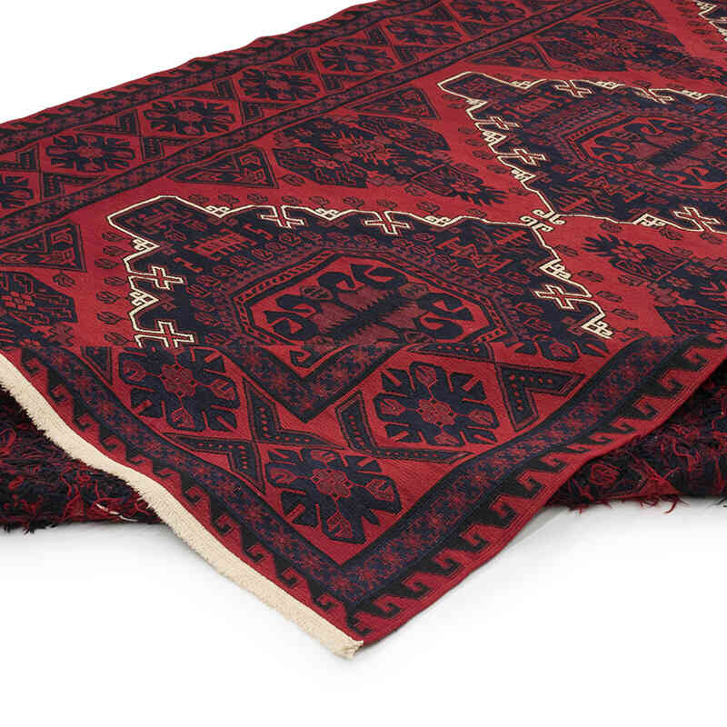 Vintage Kafkas Sumak Kilim - 203 cm x 400 cm - K0074023