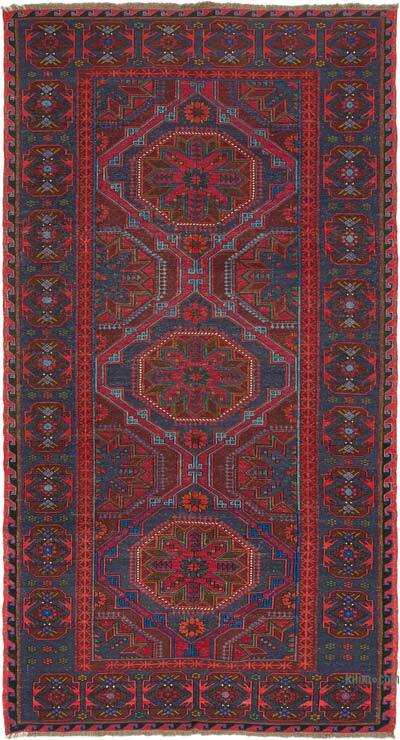 Alfombra Soumak Vintage Caucásica - 200 cm x 370 cm