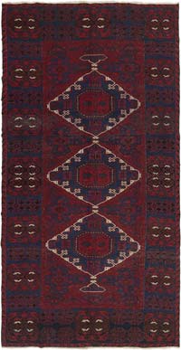 Vintage Caucasian Soumak Rug - 6' 7" x 12' 6" (79" x 150")