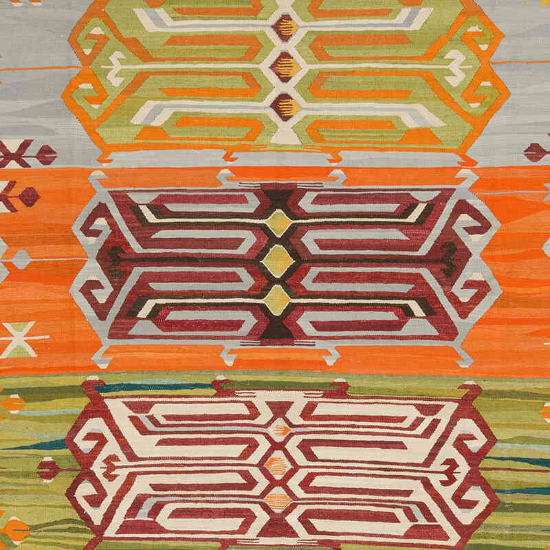 Yeni Kök Boya El Dokuma Kilim - 255 cm x 311 cm - K0074032