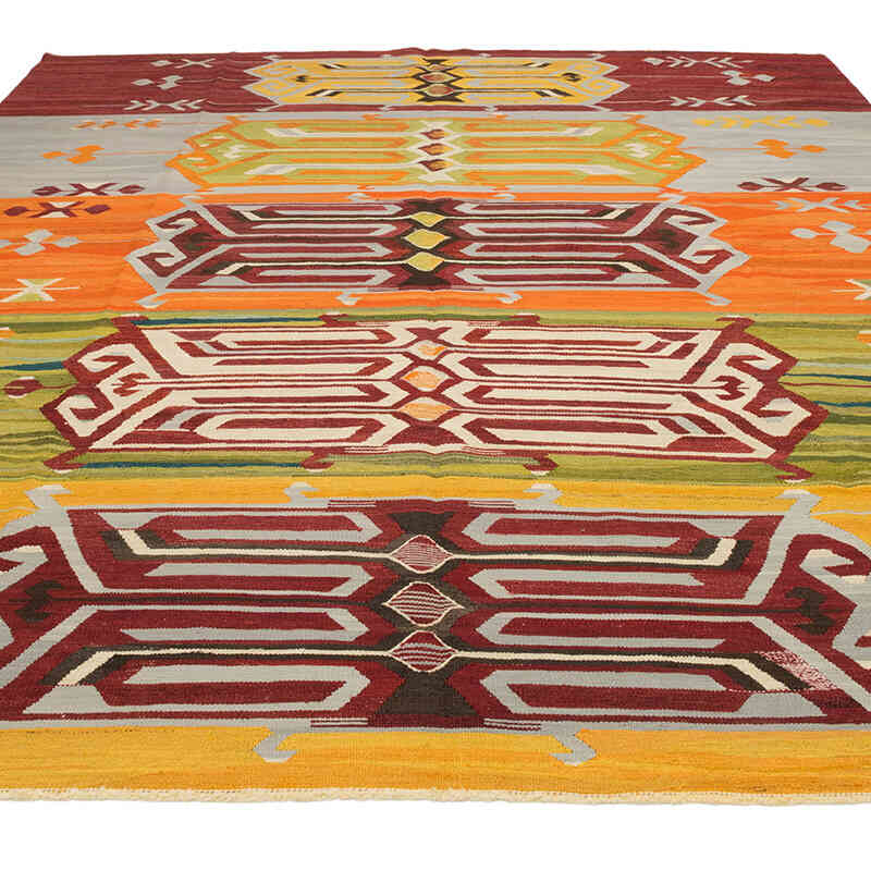 Yeni Kök Boya El Dokuma Kilim - 255 cm x 311 cm - K0074032