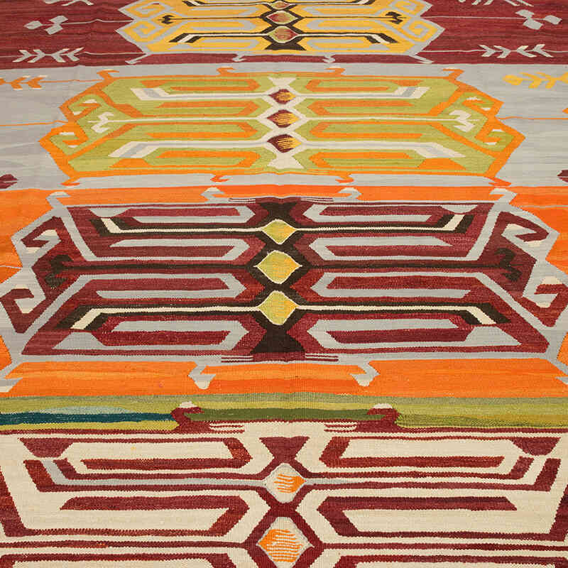 Yeni Kök Boya El Dokuma Kilim - 255 cm x 311 cm - K0074032