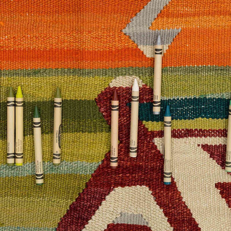 Yeni Kök Boya El Dokuma Kilim - 255 cm x 311 cm - K0074032