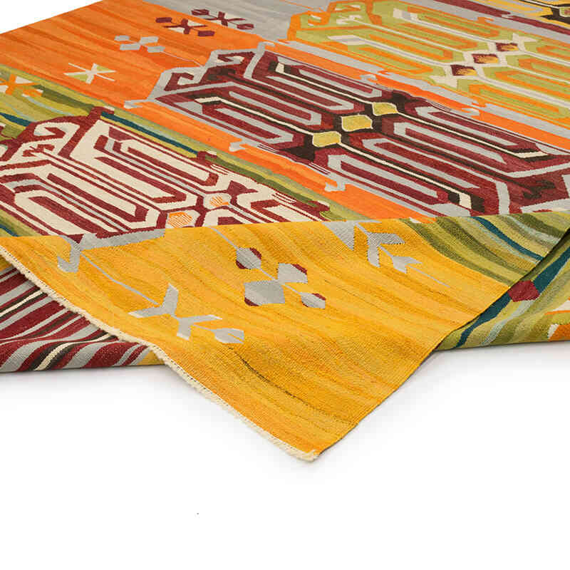 Yeni Kök Boya El Dokuma Kilim - 255 cm x 311 cm - K0074032