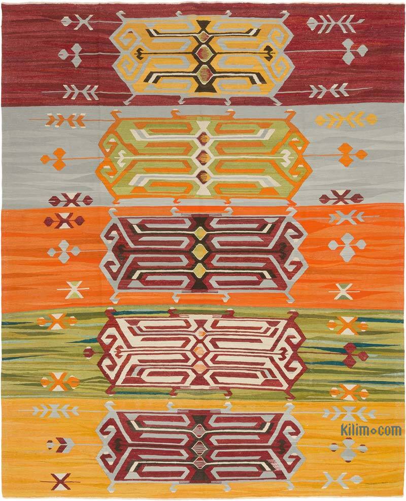 Yeni Kök Boya El Dokuma Kilim - 255 cm x 311 cm - K0074032