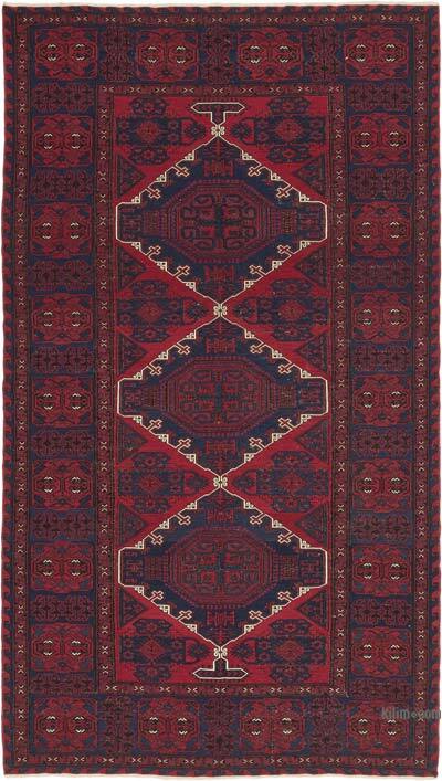 Alfombra Soumak Vintage Caucásica - 201 cm x 352 cm