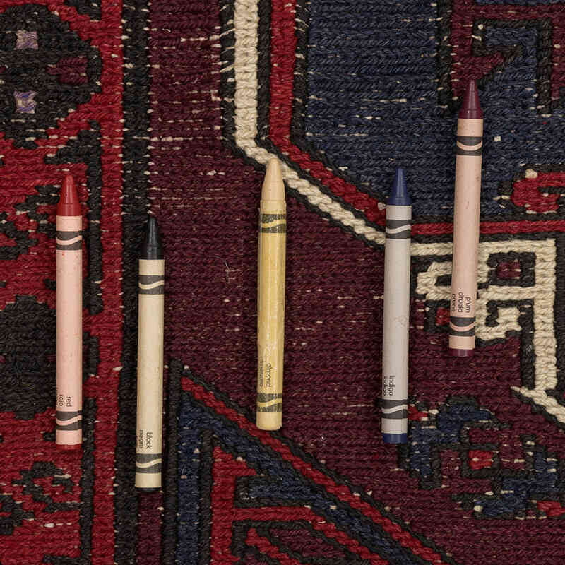 Alfombra Soumak Vintage Caucásica - 210 cm x 390 cm - K0074038