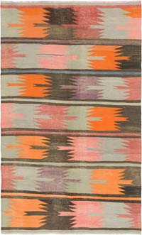 Alfombra Vintage Mihalic Kilim - 134 cm x 218 cm