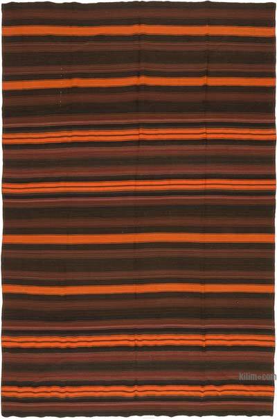 Vintage Anatolian Kilim Rug - 8' 10" x 13' 5" (106" x 161")