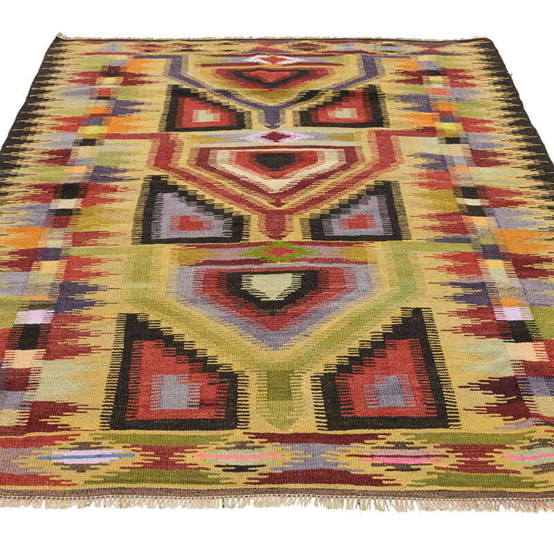 Alfombra Vintage Konya Kilim - 128 cm x 180 cm - K0074055