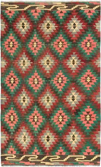 Vintage Mihalic Kilim Rug - 6' 6" x 10' 6" (78" x 126")