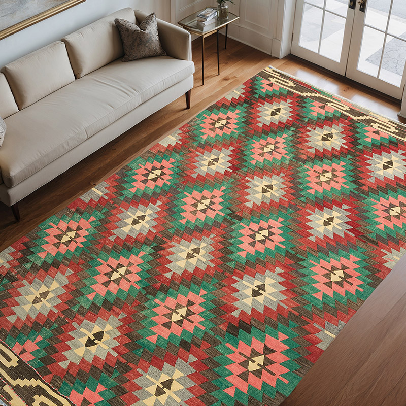 Alfombra Vintage Mihalic Kilim - 198 cm x 321 cm - K0074056