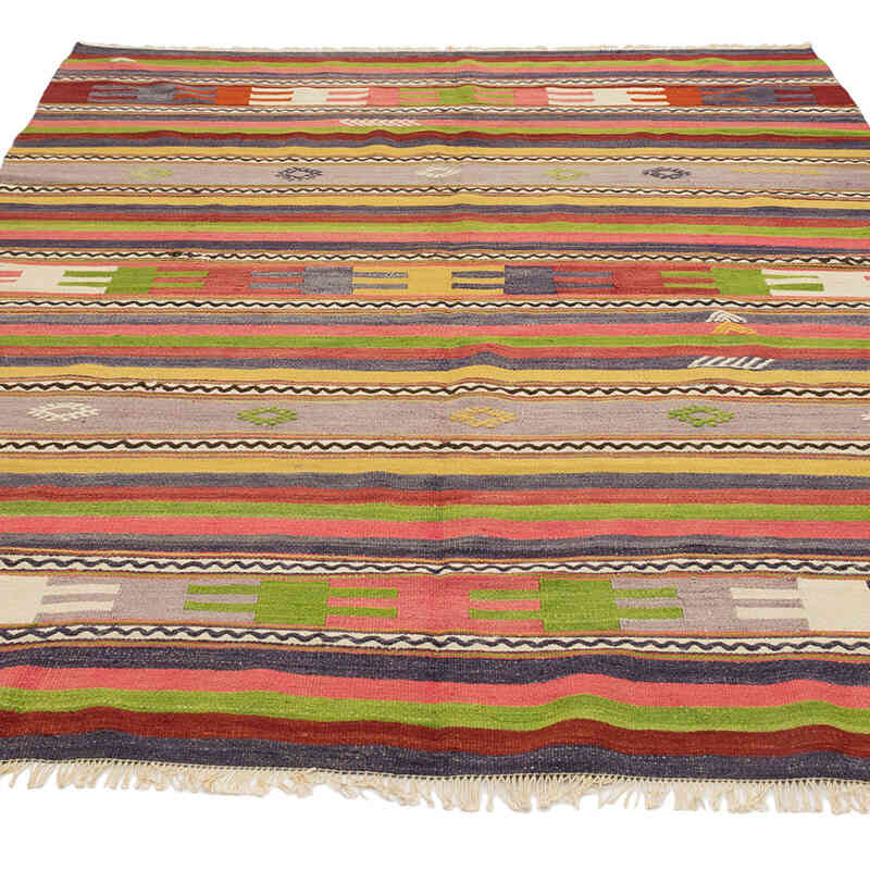 Alfombra Vintage Manisa Kilim - 165 cm x 232 cm - K0074064