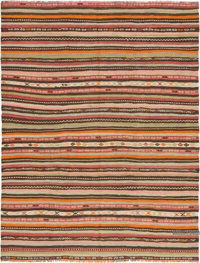 Vintage Balikesir Kilim Rug - 6' 3" x 8'  (75" x 96")