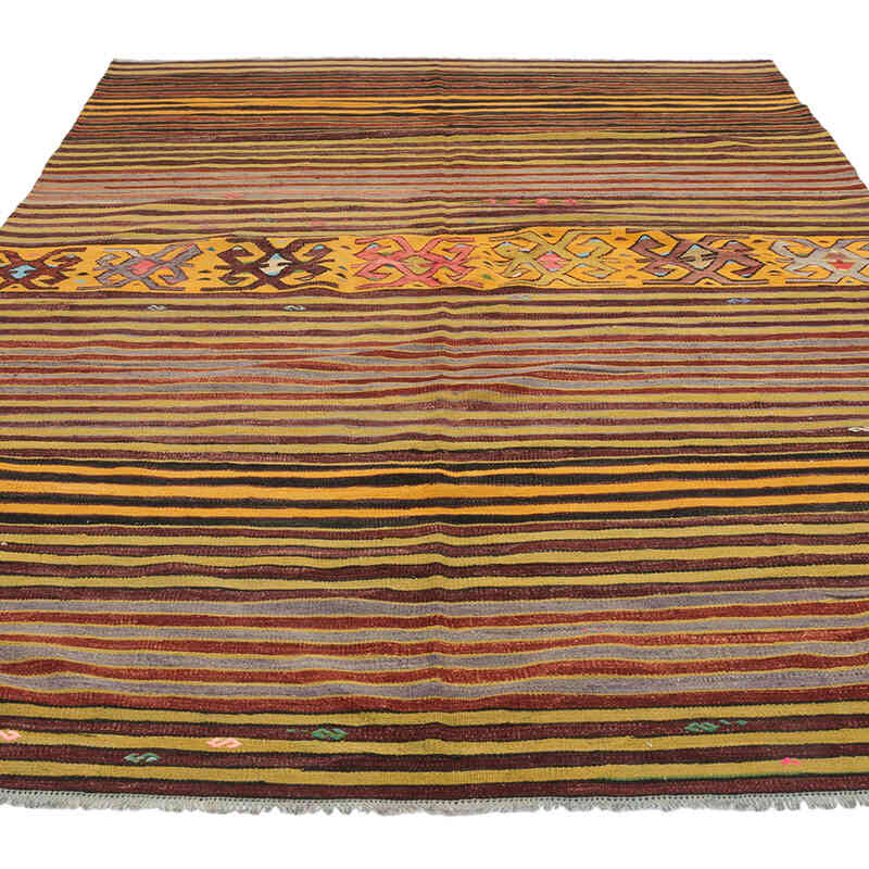 Alfombra Vintage Konya Kilim - 162 cm x 235 cm - K0074076