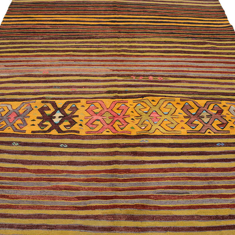 Alfombra Vintage Konya Kilim - 162 cm x 235 cm - K0074076