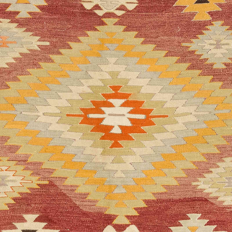 Vintage Cal Kilim Rug - 4' 11" x 7' 7" (59" x 91") - K0074077
