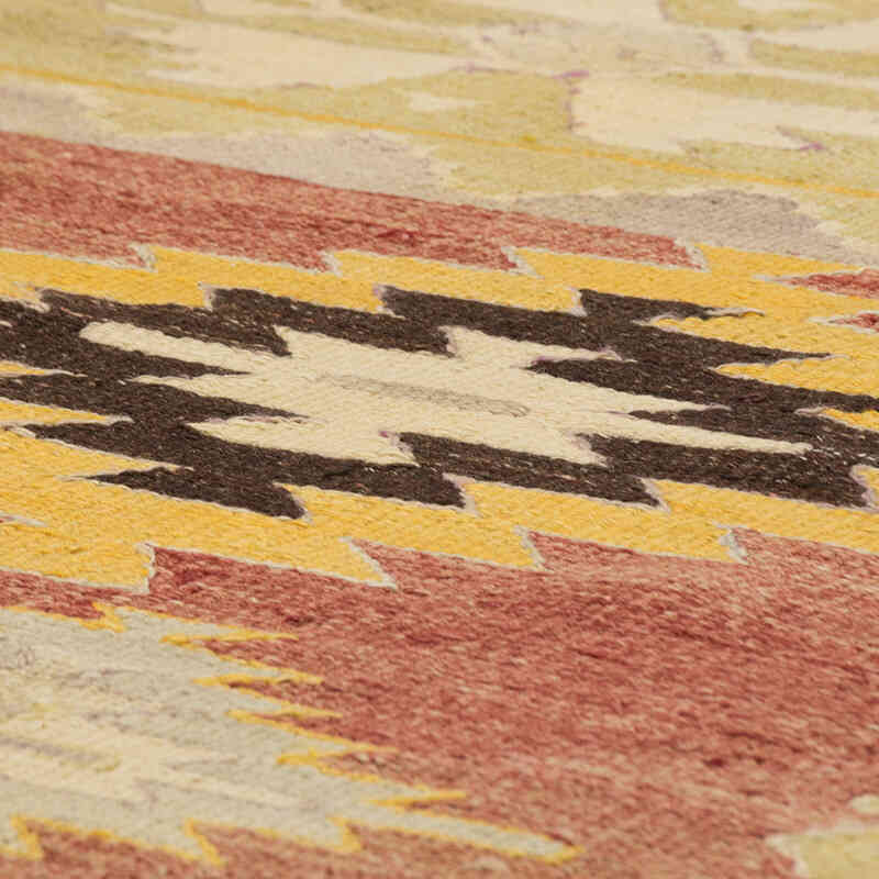 Vintage Cal Kilim Rug - 4' 11" x 7' 7" (59" x 91") - K0074077