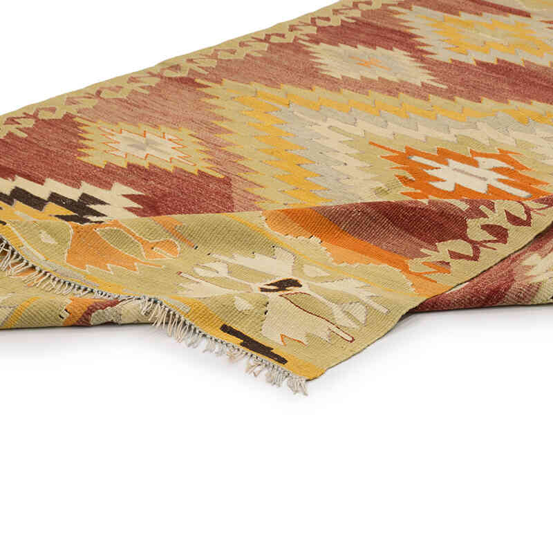 Vintage Cal Kilim Rug - 4' 11" x 7' 7" (59" x 91") - K0074077
