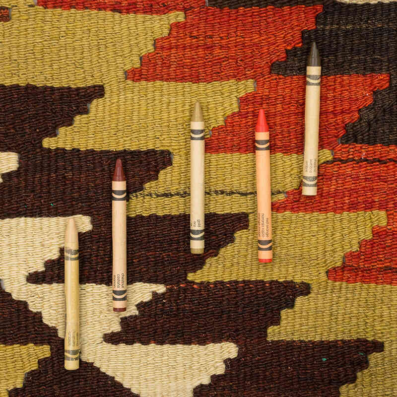 Mut Kilim Vintage de Pasillo - 105 cm x 391 cm - K0074081