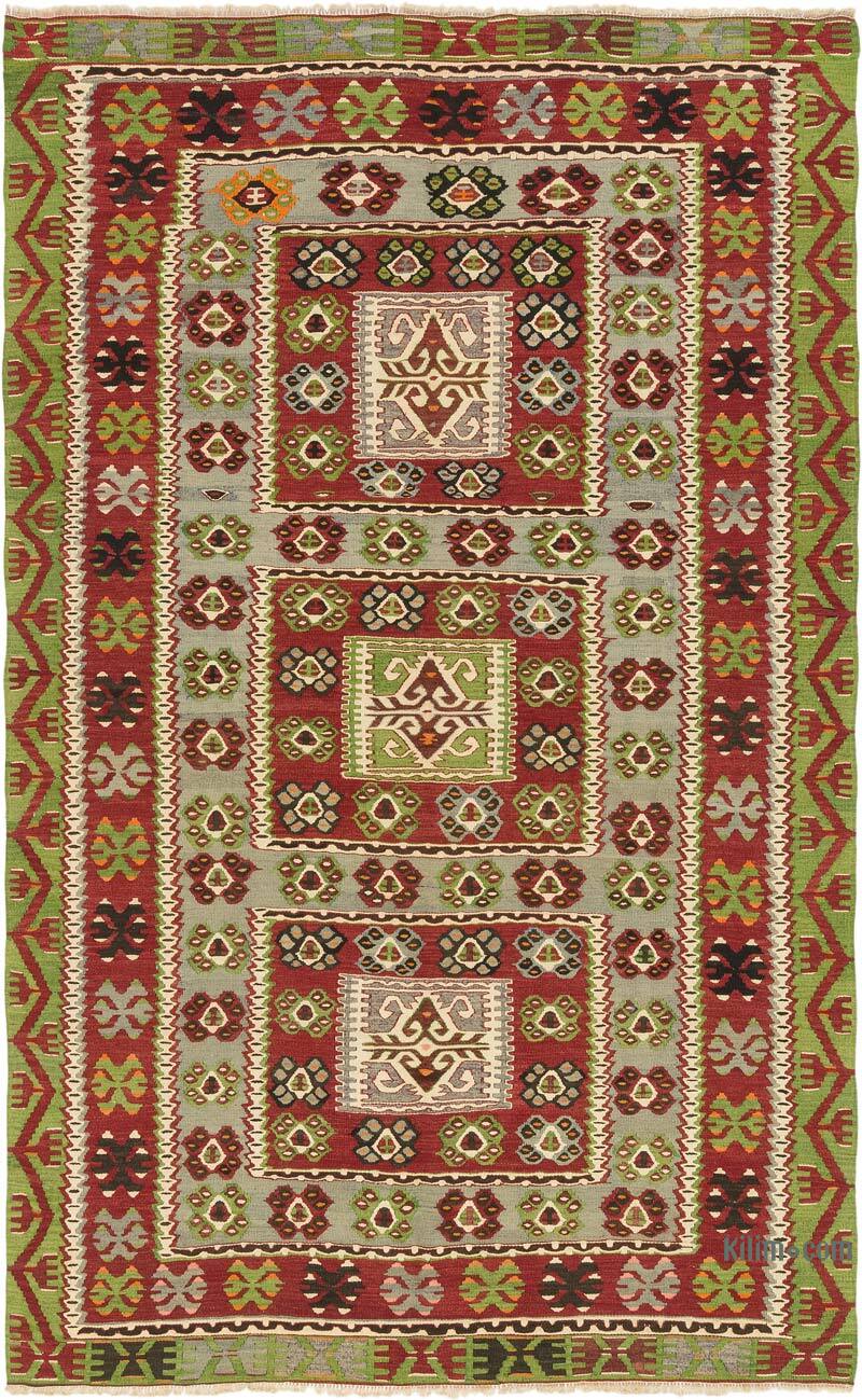 Vintage Esme Kilim Rug - 5' 9" x 9' 2" (69" x 110") - K0074084