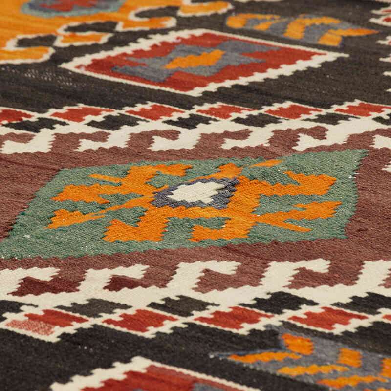 Alfombra Kilim Vintage Caucásica - 200 cm x 325 cm - K0074088