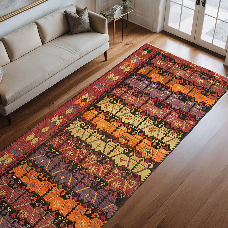 Alfombra Vintage Afyon Kilim - 170 cm x 365 cm - K0074090