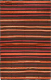 Vintage Anatolian Kilim Rug - 9' 4" x 14' 5" (112" x 173")