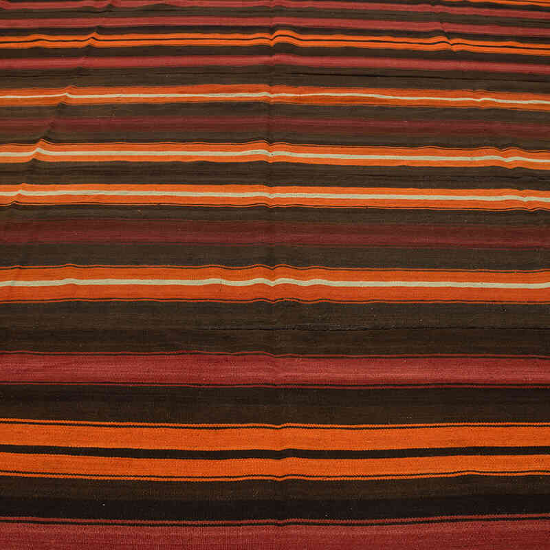 Vintage Anatolian Kilim Rug - 9' 4" x 14' 5" (112" x 173") - K0074092