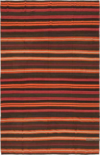 Vintage Anatolian Kilim Rug - 9' 4" x 14' 5" (112" x 173")