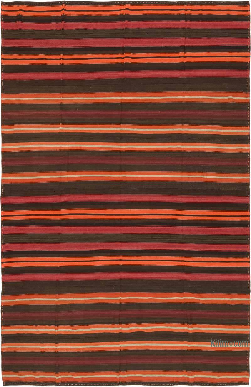 Vintage Anatolian Kilim Rug - 9' 4" x 14' 5" (112" x 173") - K0074092