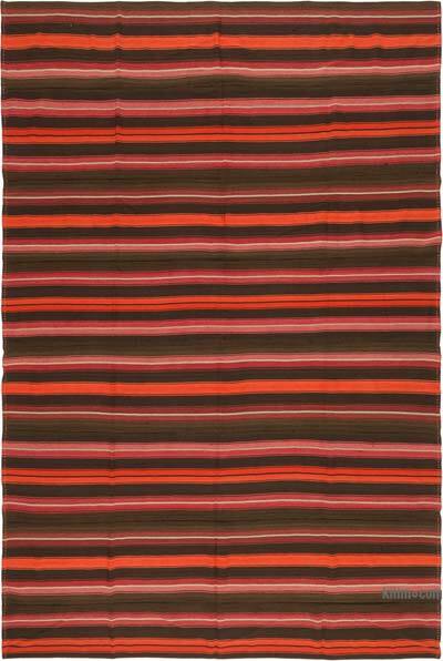 Vintage Anatolian Kilim Rug - 9' 6" x 14' 2" (114" x 170")