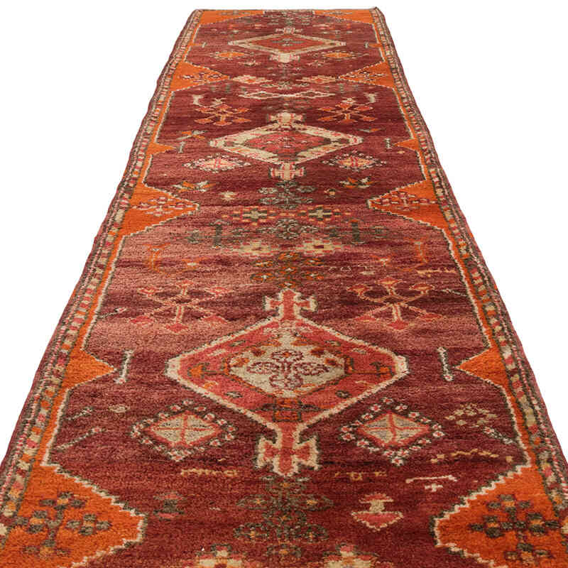 Vintage Anadolu Yolluk - 102 cm x 503 cm - K0074095