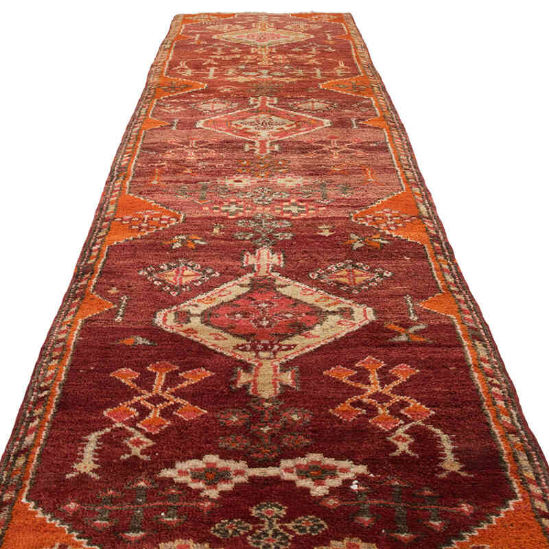 Vintage Anadolu Yolluk - 102 cm x 503 cm - K0074095