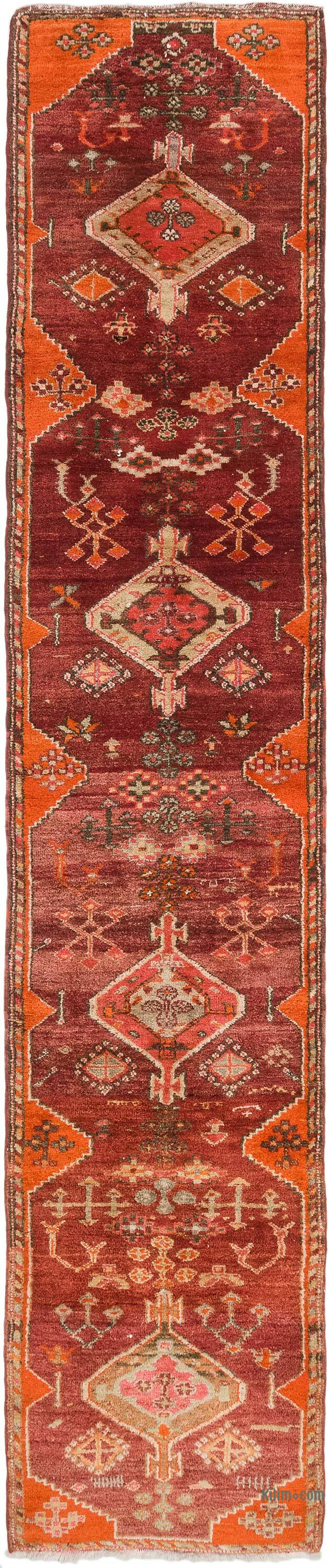 Vintage Anadolu Yolluk - 102 cm x 503 cm - K0074095